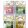 Kit 7 cases perles en verre assortis