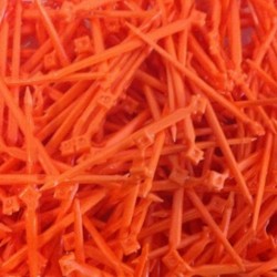 Pic plastique GM par 1000 orange en stock