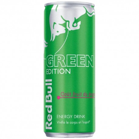 Red Bull green édition Fruit du dragon 25cl