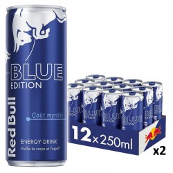 Red Bull Blue Edition Myrtille 25cl en stock
