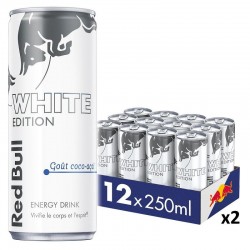 Red Bull White Edition Coco-Açaï 25cl en stock