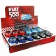 Fiat 500 métal 12cm retrofriction 1/24 - par 12