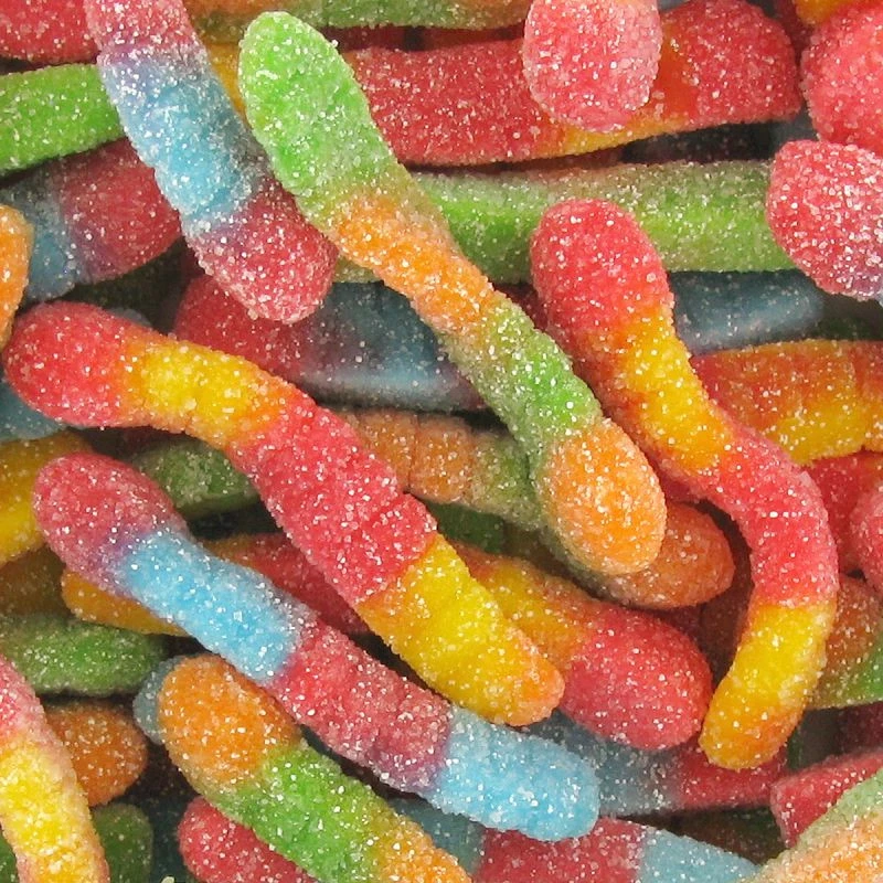 Bonbon halal en gros vers de terre – 1 Kilo , bonbons en gros - okgo.net