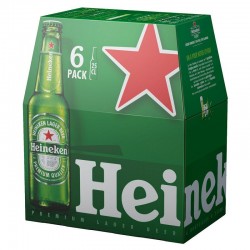 Heineken pack de 6x25cl VP en stock