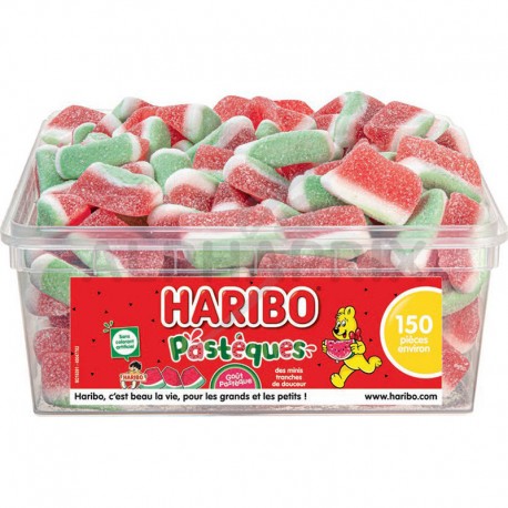 Haribo pastèque tubo 150 pièces