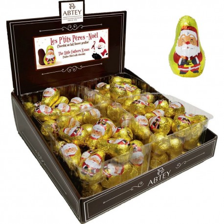 Pères Noël praliné 12g - boîte de 84