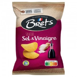 Chips Bret's Sel et vinaigre 125g en stock