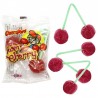 Sucettes cerises doubles - carton de 600