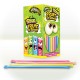 Pailles Sour Fruit Straws Johny Bee 20cm - boîte de 250