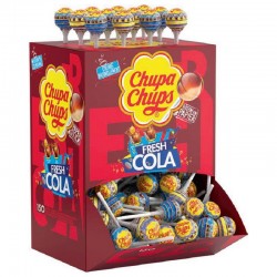 Sucettes Chupa Chups Kangaroo Box Cola- boîte de 150 en stock