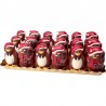 PRECOMMANDE Plâteau Bonhommes de neige et Pingouins - moulages décorés 55g