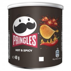 Pringles hot spicy 40g en stock