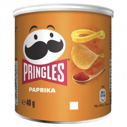 Pringles paprika 40g en stock