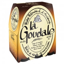 Goudale biere blonde 7.2° VP 25 cl (4 packs de 6) en stock