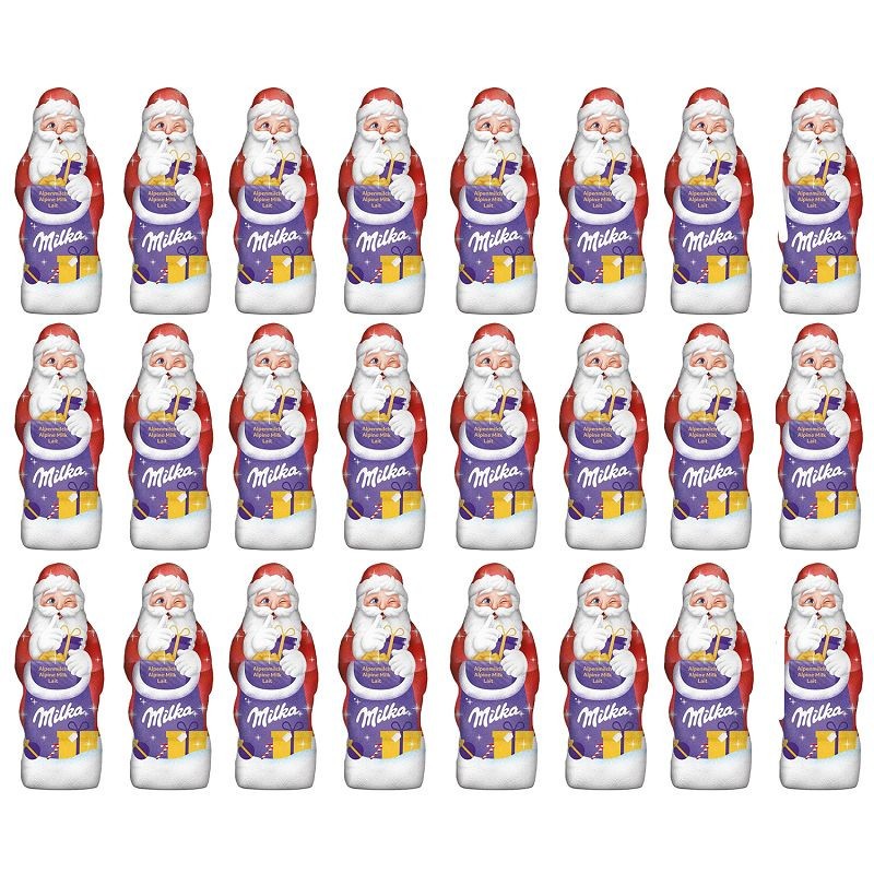 Milka mini père Noël - tubo 1.540kg