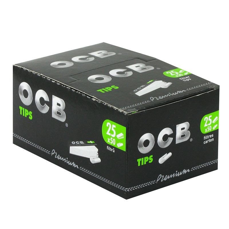 Filtres carton OCB par 25 carnets de 50