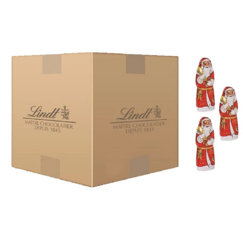 Boîte décor Noël chocolats assortis Lindt