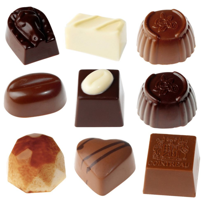 Chocolats assortis sans sucres (Maltitol) vrac kg