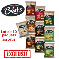 Assortiment de chips Brets 125g