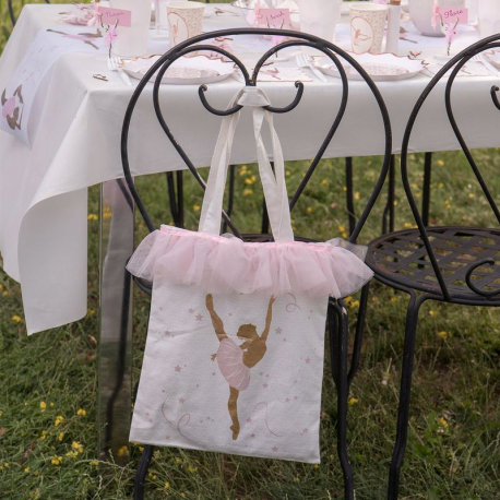 Sac en coton tote bag ballerine