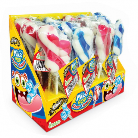 Sucettes Mike Pop Finger and Foot Johny Bee