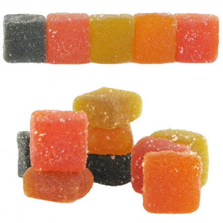 Pâtes de fruits d'auvergne boîte 1 kg volcan