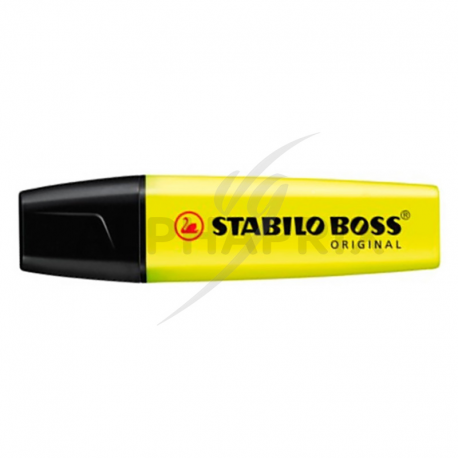 Surligneurs Stabilo Boss original jaune