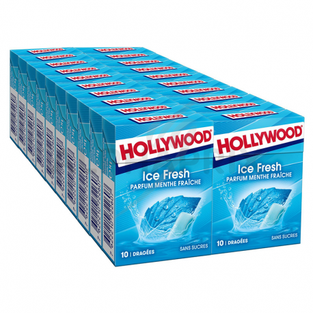 Hollywood dragées Ice Fresh s/sucres