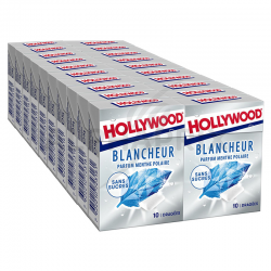 Hollywood dragées Blancheur Menthe Polaire s/sucres