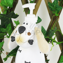 Distributeur de savon "chien aux grandes oreilles"