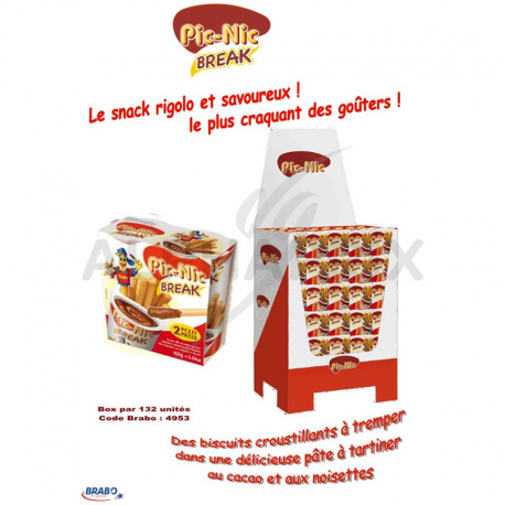 Pic nic break 50g en box bi-pack pre-commande