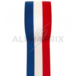 Ruban TRICOLORE 15MM - la bobine de 25 mètres