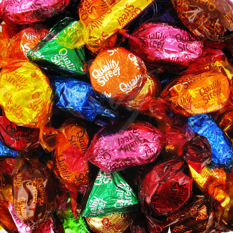 Assortiment de chocolats Quality Street - Boîte métal 480 g sur