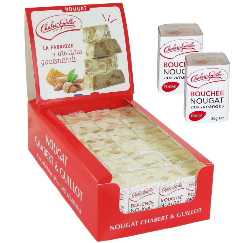 COTE D'OR Nougat enrobé de chocolat au lait, Mini Nougatti - 180 g