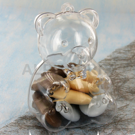 Oursons transparents par 20