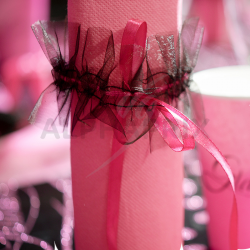 Ronds de serviette Glamour par 6