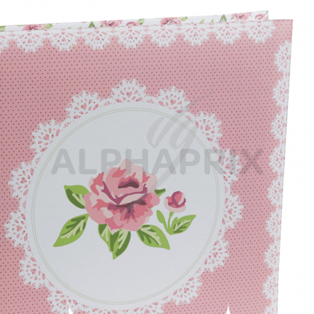 Livre d'or motifs Liberty ROSE