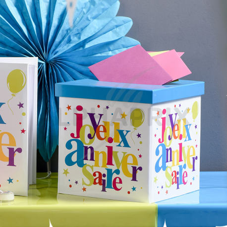 Urne / Tirelire Joyeux Anniversaire