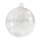 Boules transparentes en plexi 6CM par 20