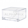 Boîtes transparentes Emmy en plexiglass par 25
