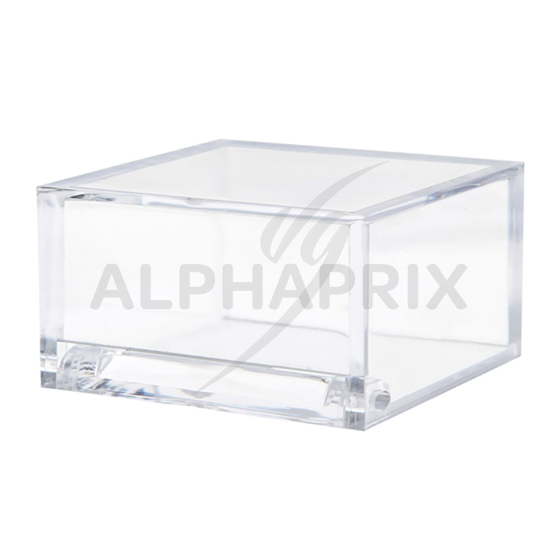 Boîte plexi transparente - H40 x L60 x l40 cm : : Cuisine