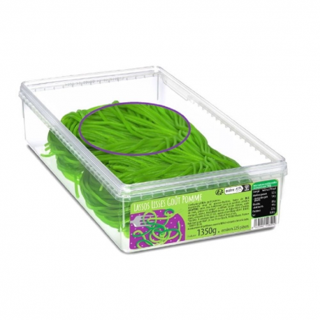 Lassos lisses pomme 225 pièces