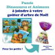 Puzzle Dinosaures & Animaux - 14x14cm