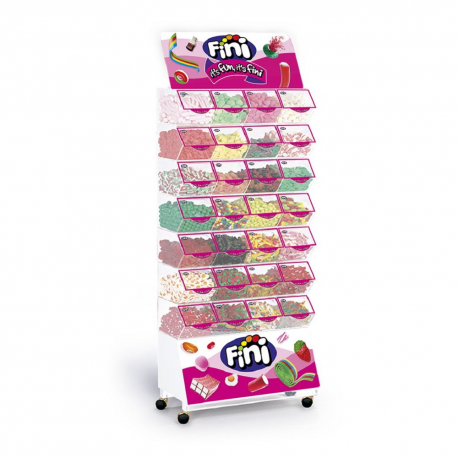 Présentoir Fini 28 bacs vides - PRE COMMANDE