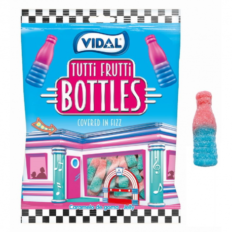 Sachet 90g bouteilles Tutti Frutti Vidal