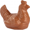 ~Poule lait (ouvert) 100g - 12 cm