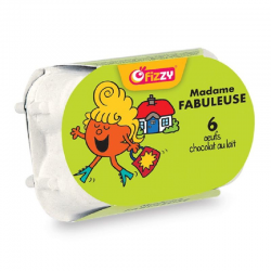 ~Boîtes à oeufs chocolat Monsieur et Madame 37g