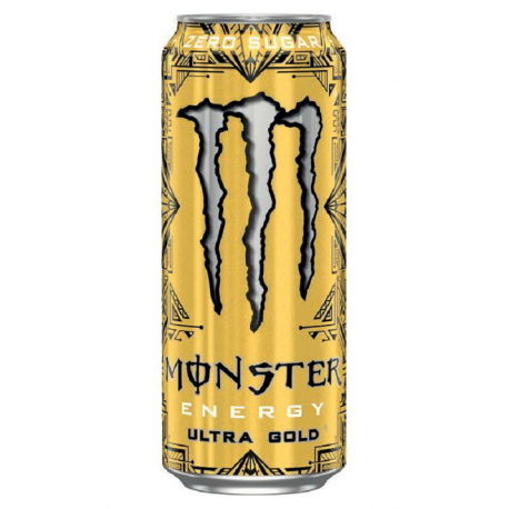 Monster Ultra Gold zero sugar boîte 50cl