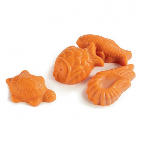 ~Friture chocolat plein orange 1kg "coral"