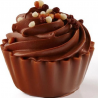 Cupcakes chocolat lait fourrés ganache fondant Boîte kg